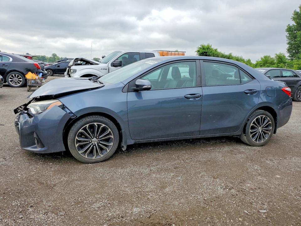 TOYOTA COROLLA 2014 with VIN 2T1BURHE3EC091683 - Photo from auction