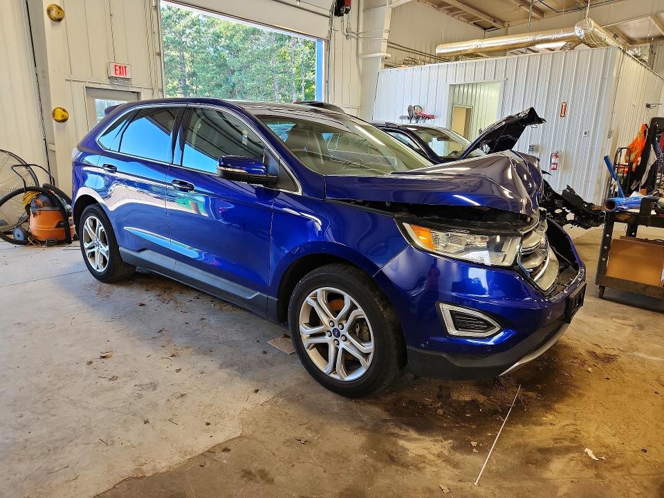 Photo 4 from auction – 2015 FORD EDGE with VIN 2FMPK4K98FBB76504
