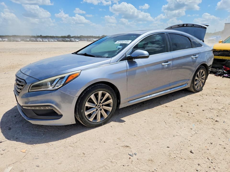 HYUNDAI SONATA 2016 with VIN 5NPE34AF5GH428344 - Photo from auction