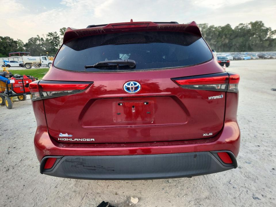 Photo 6 from auction – 2020 TOYOTA HIGHLANDER with VIN 5TDGARAH1LS500481