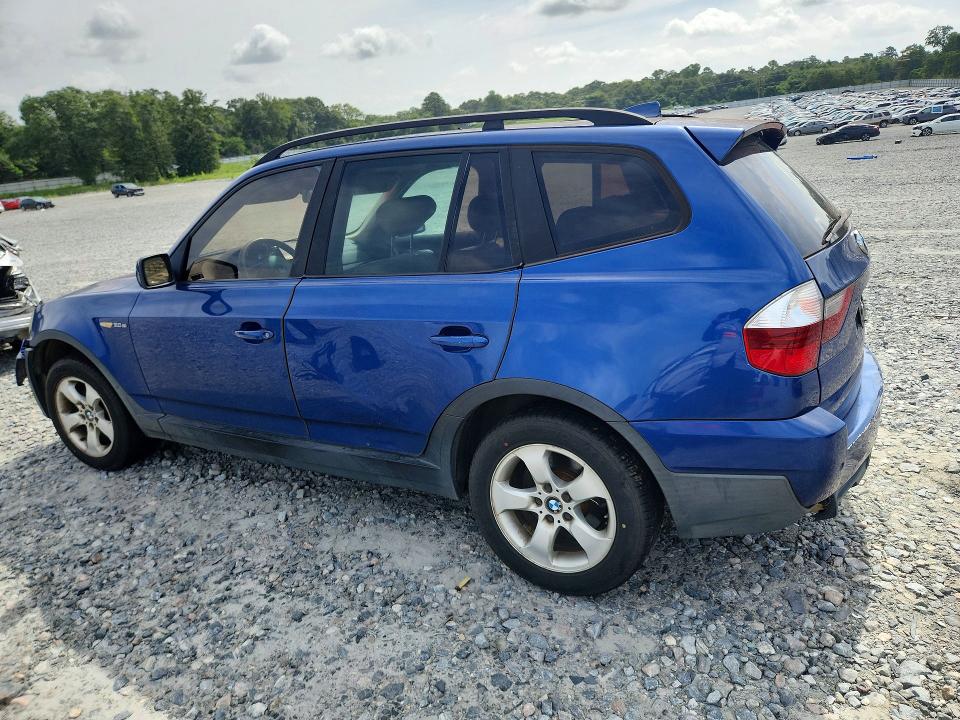Photo 2 from auction – 2007 BMW X3 with VIN WBXPC93457WF00709