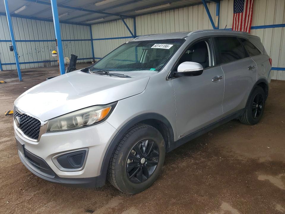 KIA SORENTO 2017 with VIN 5XYPGDA35HG204857 - Photo from auction