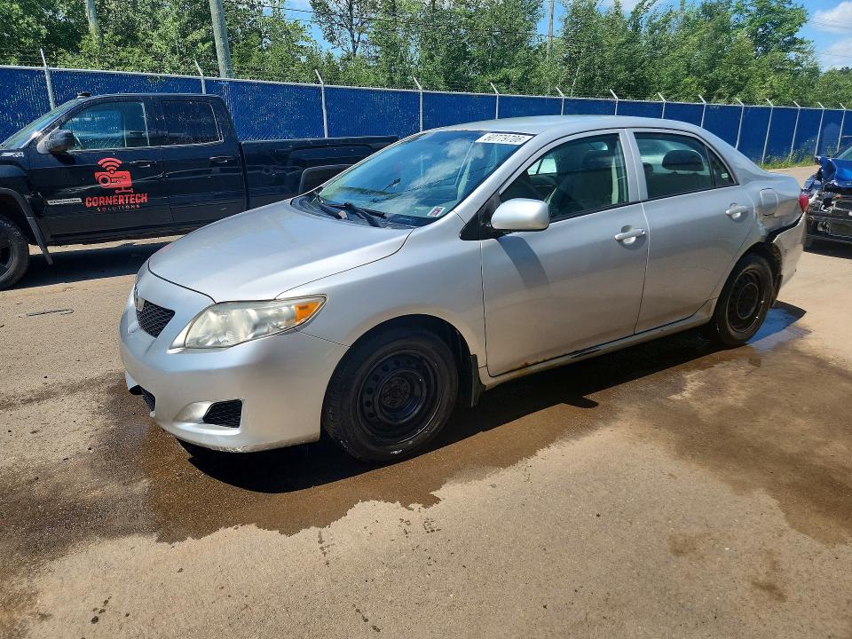 TOYOTA COROLLA 2009 with VIN 2T1BU40E29C047260 - Photo from auction