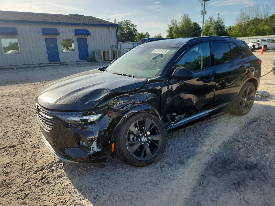 BUICK ENVISION 2023 with VIN LRBAZLR42PD037988 - Photo from auction