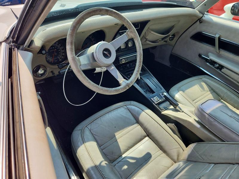 Photo 8 from auction – 1977 CHEVROLET CORVETTE with VIN 1Z37X7S439185