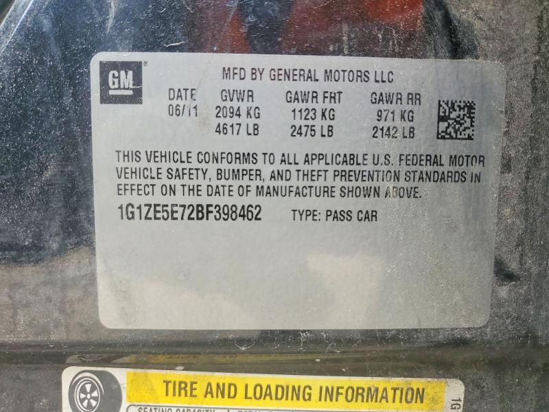 Photo 14 from auction – 2011 CHEVROLET MALIBU with VIN 1G1ZE5E72BF398462