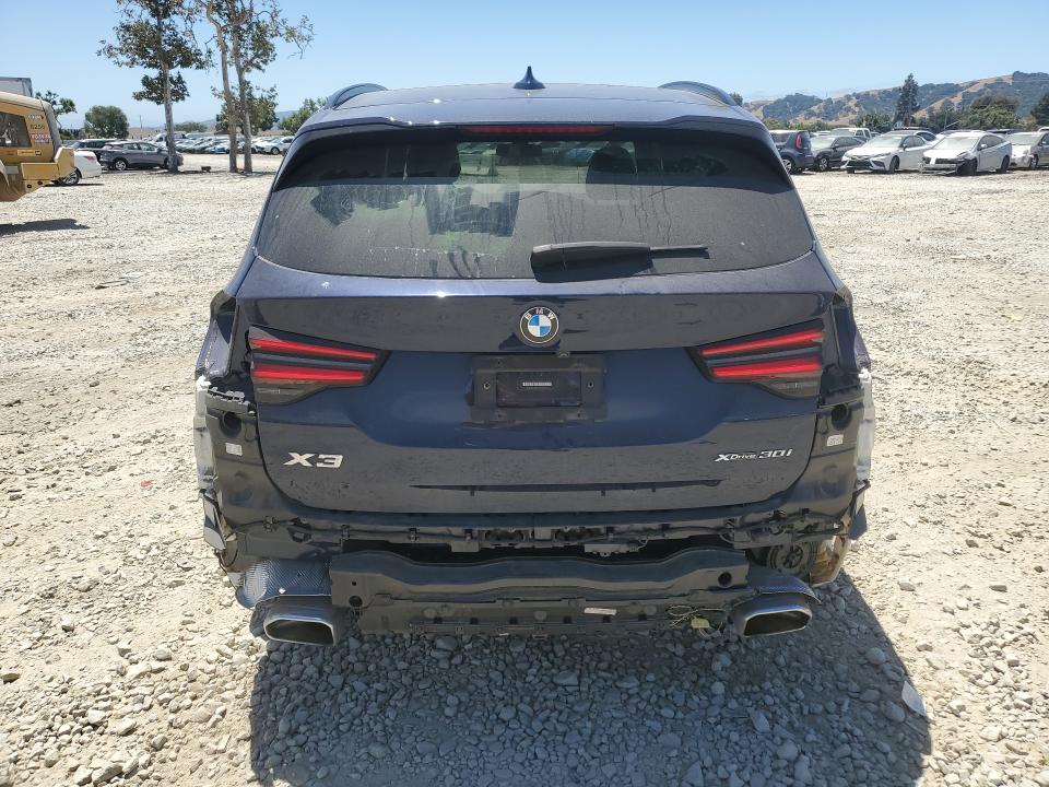 Photo 6 from auction – 2022 BMW X3 with VIN 5UX53DP02N9M75631