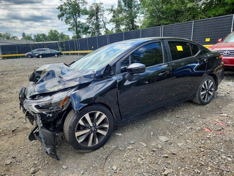 NISSAN VERSA 2020 with VIN 3N1CN8FVXLL802825 - Photo from auction