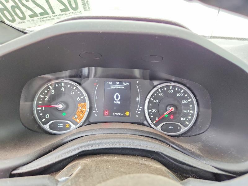 Photo 9 from auction – 2020 JEEP RENEGADE with VIN ZACNJBBB6LPL52850