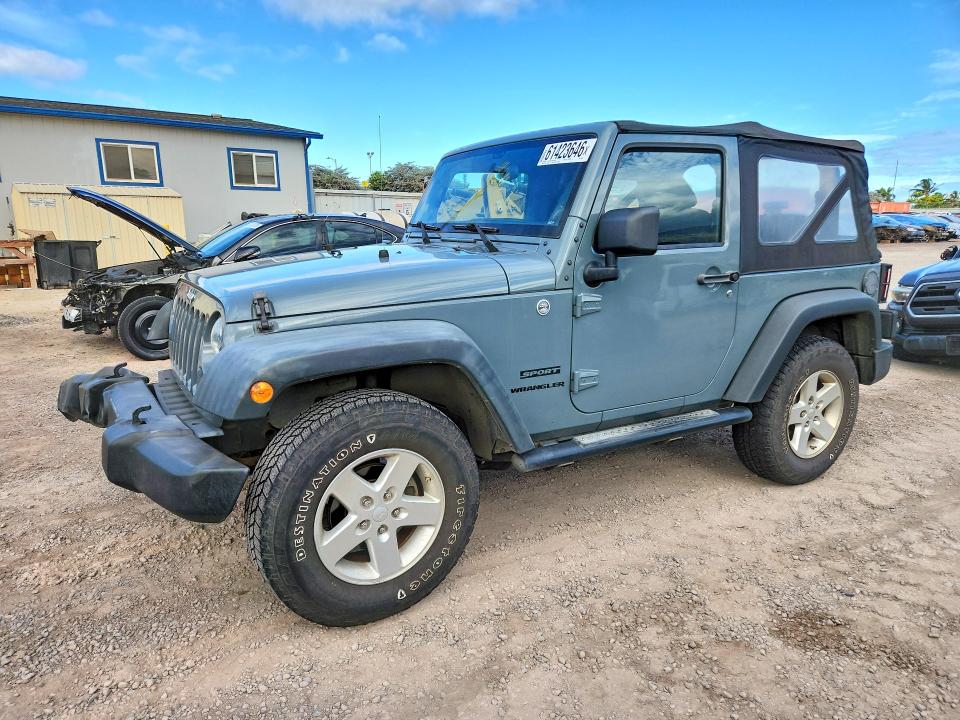 JEEP WRANGLER 2015 with VIN 1C4AJWAG3FL658757 - Photo from auction