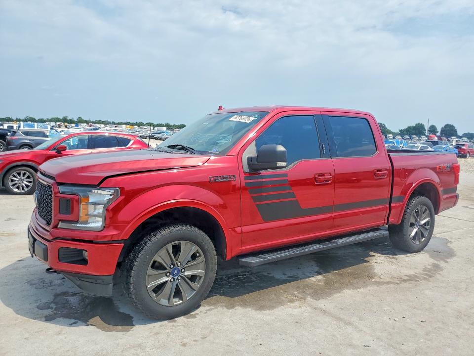 FORD F150 2018 with VIN 1FTEW1EP3JFD81521 - Photo from auction