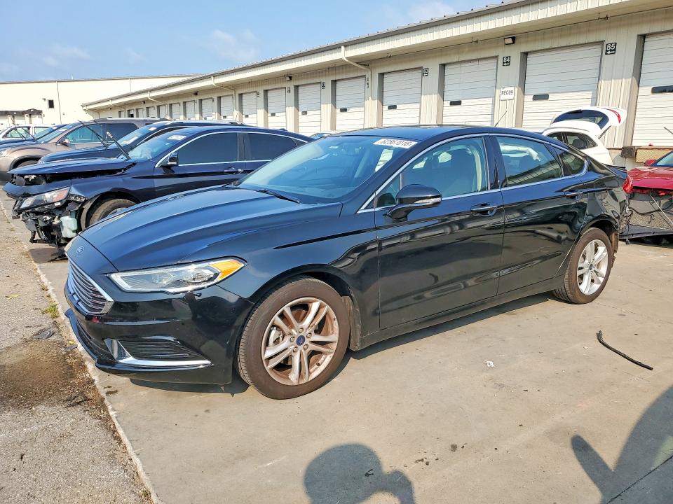 FORD FUSION 2018 with VIN 3FA6P0HD4JR259580 - Photo from auction