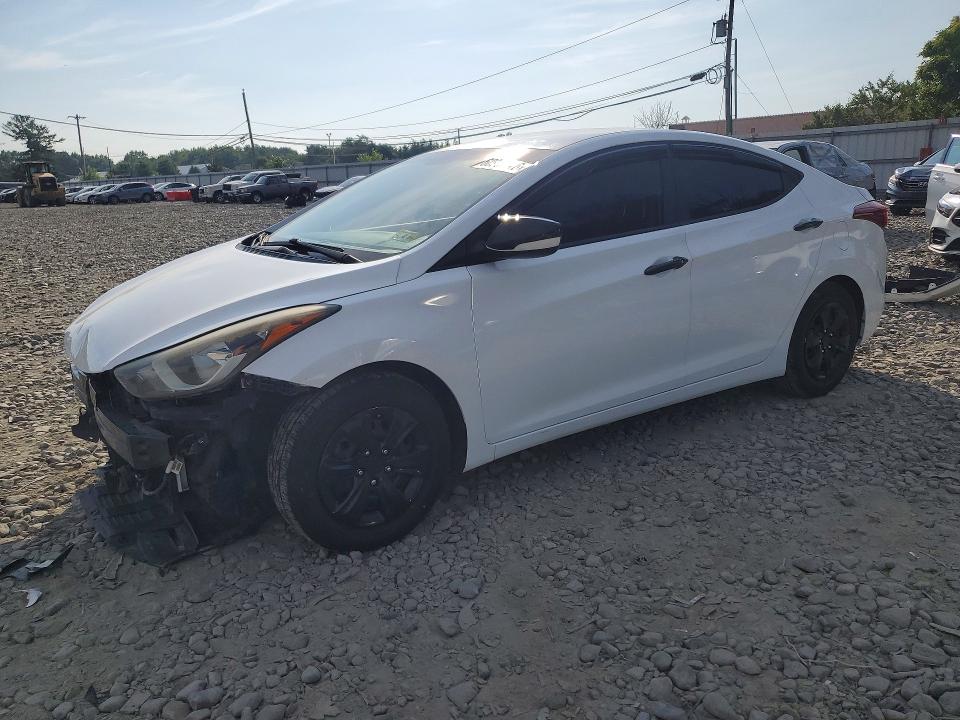 HYUNDAI ELANTRA 2016 with VIN 5NPDH4AE7GH766123 - Photo from auction