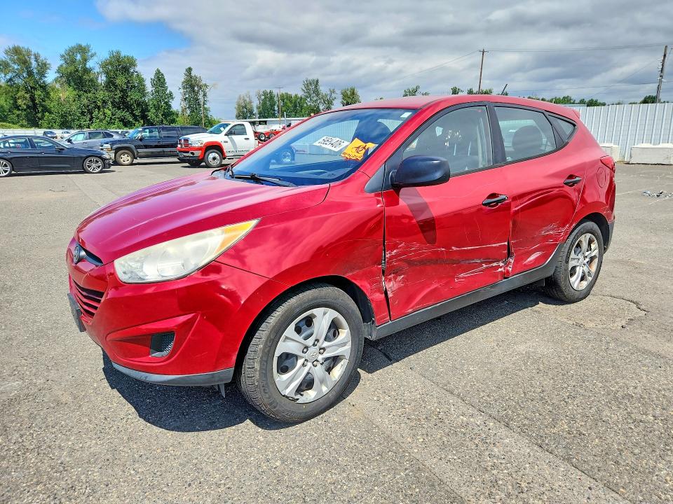 HYUNDAI TUCSON 2010 with VIN KM8JT3ACXAU092276 - Photo from auction