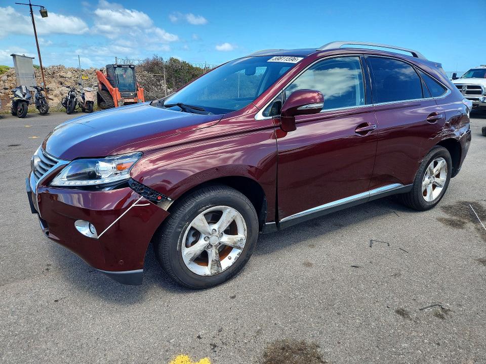 LEXUS RX 2015 with VIN JTJZK1BA5F2423891 - Photo from auction