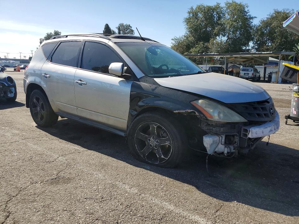 Photo 4 from auction – 2005 NISSAN MURANO with VIN JN8AZ08T15W316623