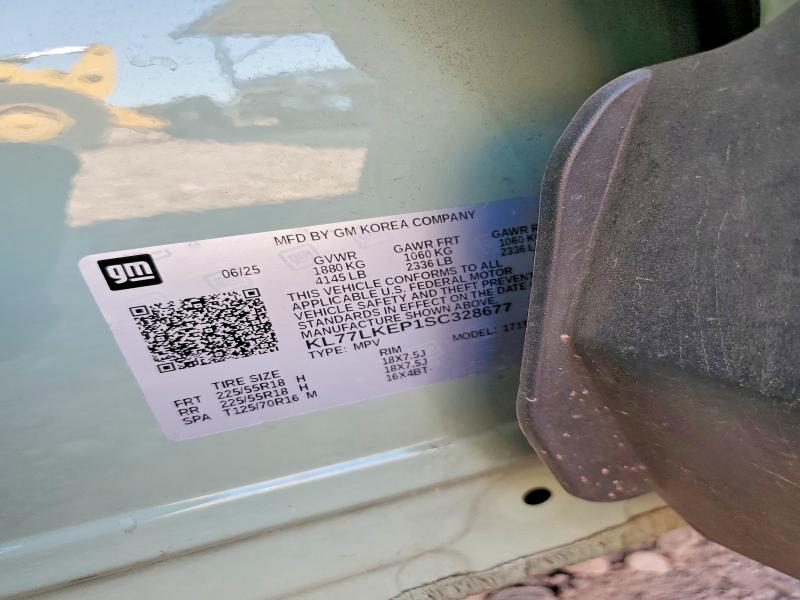 Photo 14 from auction – 2025 CHEVROLET TRAX with VIN KL77LKEP1SC328677