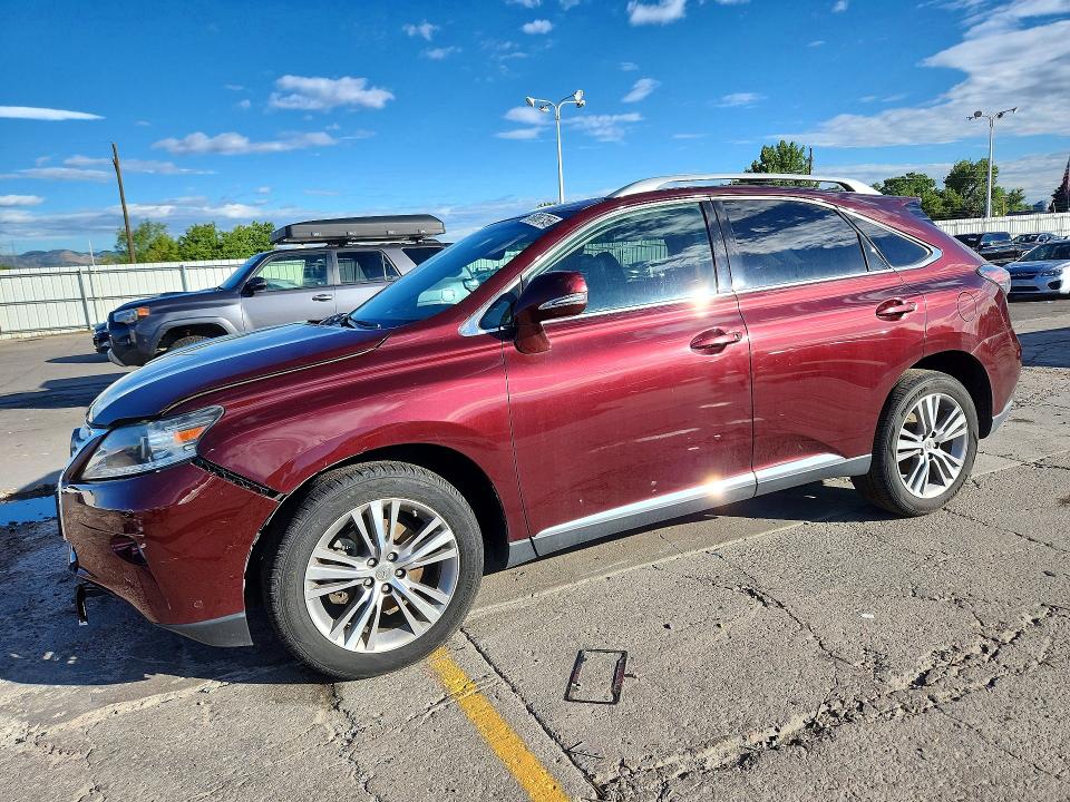 LEXUS RX 2015 with VIN 2T2ZK1BA7FC199149 - Photo from auction