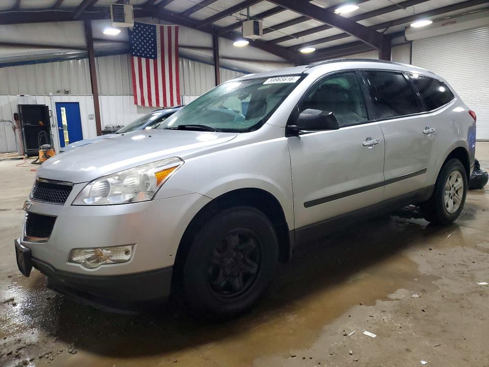 CHEVROLET TRAVERSE 2012 with VIN 1GNKRFED1CJ400927 - Photo from auction