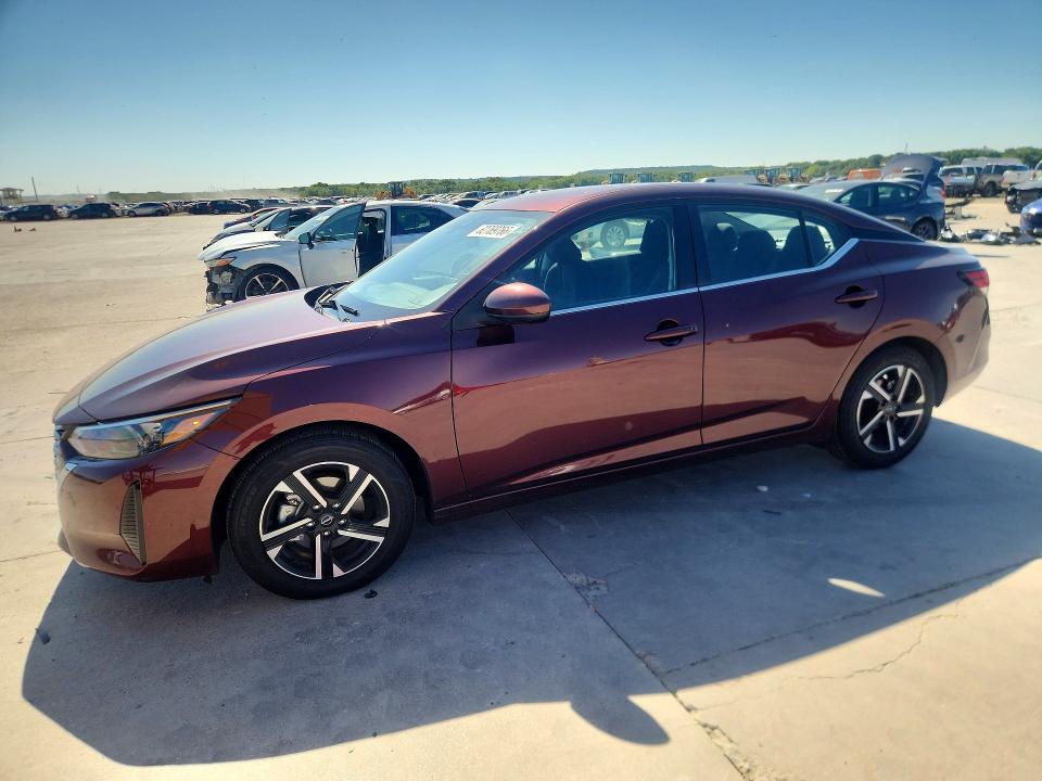 NISSAN SENTRA 2024 with VIN 3N1AB8CV6RY354499 - Photo from auction
