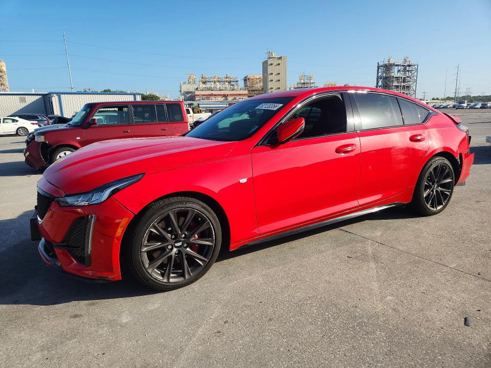 CADILLAC CT5 2020 with VIN 1G6DP5RK2L0129072 - Photo from auction