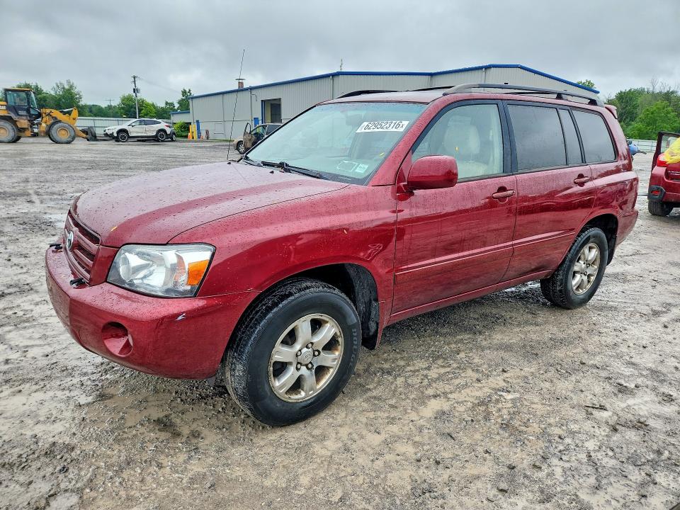 TOYOTA HIGHLANDER 2007 with VIN JTEHP21A470211323 - Photo from auction