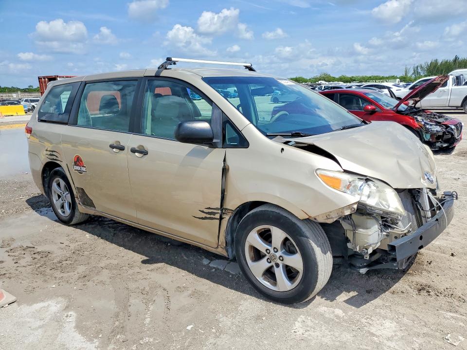 Photo 4 from auction – 2014 TOYOTA SIENNA with VIN 5TDZK3DCXES470225
