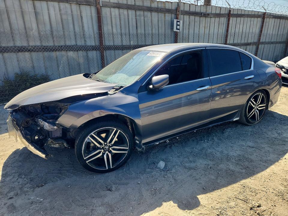 Photo 1 from auction – 2017 HONDA ACCORD with VIN 1HGCR2F54HA255243
