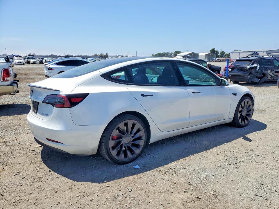 Photo 3 from auction – 2023 TESLA MODEL 3 with VIN 5YJ3E1ECXPF517843