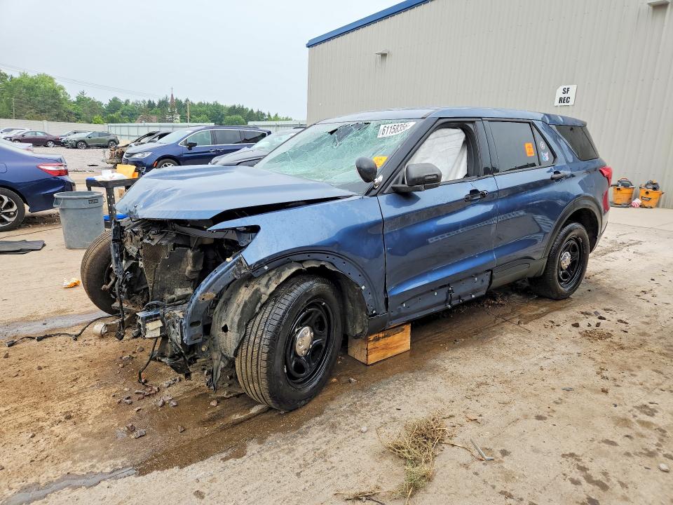 FORD EXPLORER 2022 with VIN 1FM5K8AB0NGB03931 - Photo from auction