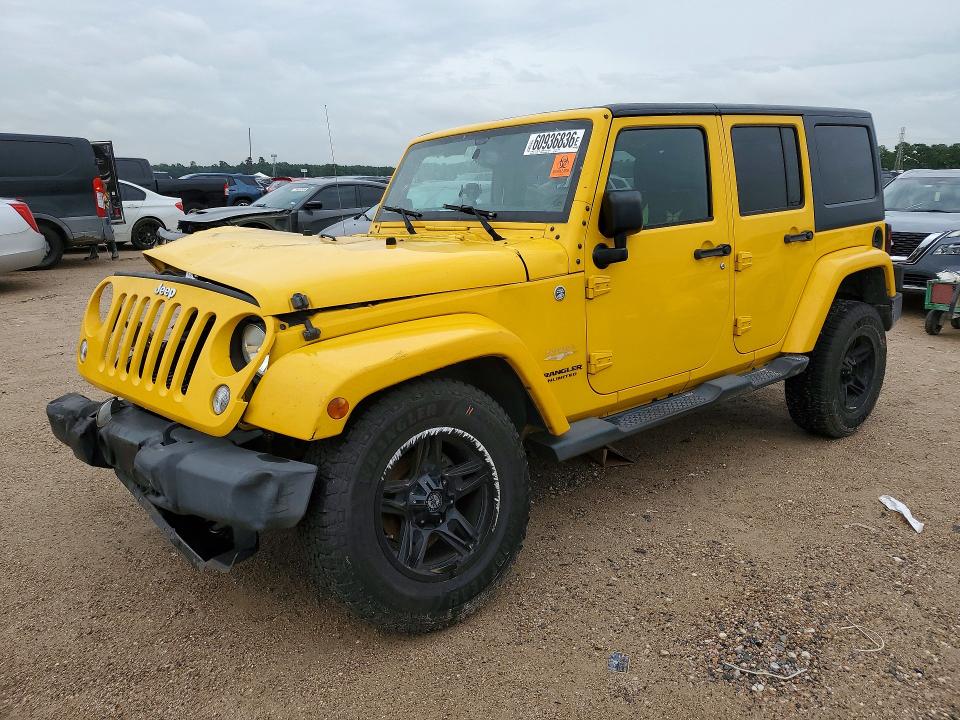 2015 JEEP WRANGLER UNLIMITED - Търг №60936836