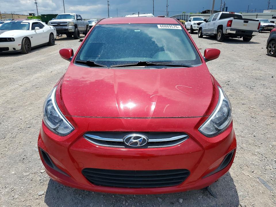 Photo 5 from auction – 2017 HYUNDAI ACCENT with VIN KMHCT4AE1HU185648