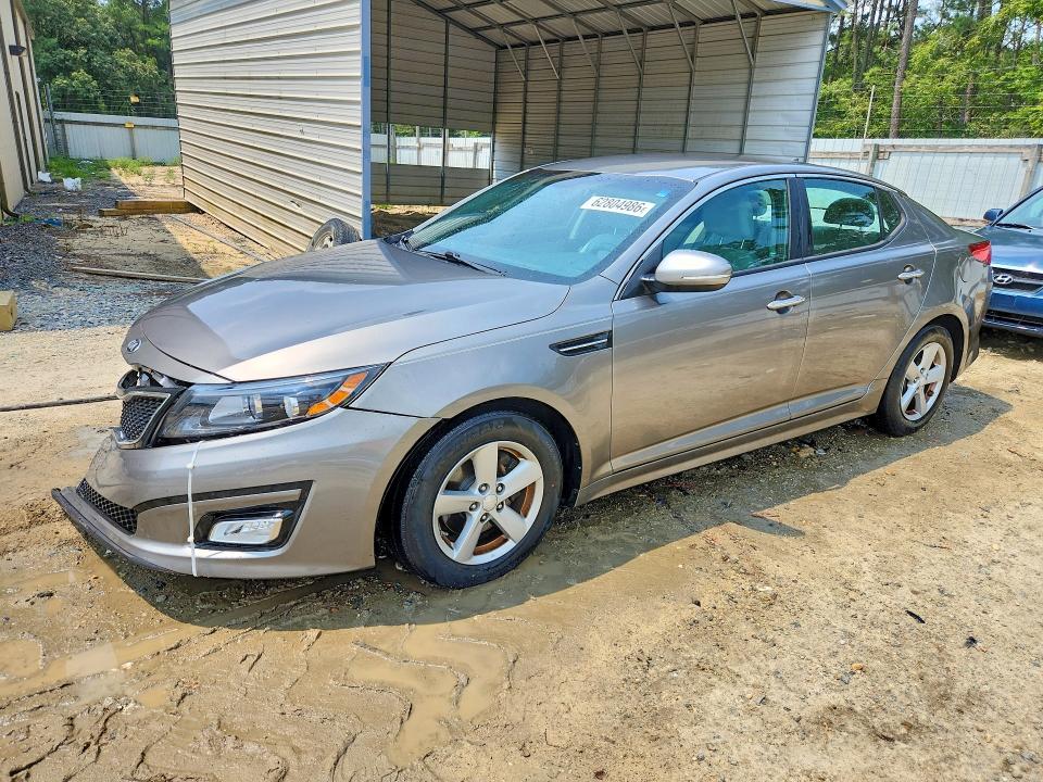 KIA OPTIMA 2014 with VIN 5XXGM4A74EG285023 - Photo from auction