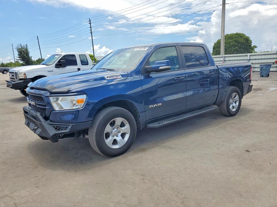 RAM 1500 2022 with VIN 1C6RREFM1NN446485 - Photo from auction
