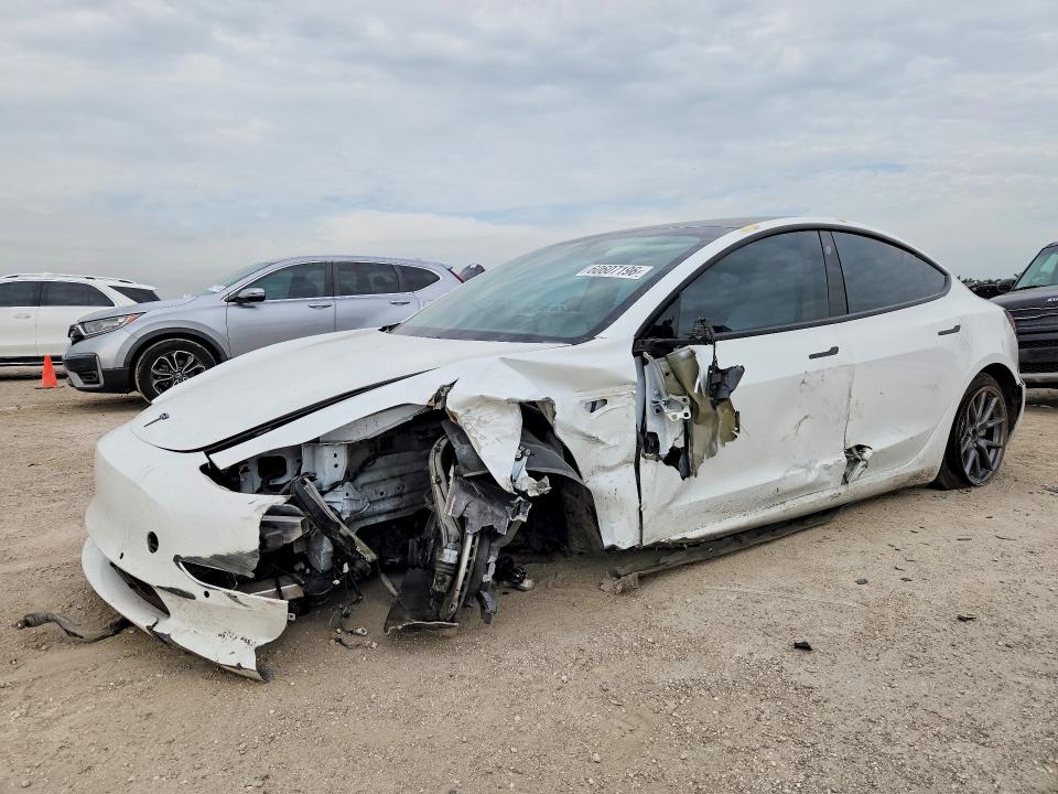 TESLA MODEL 3 2021 with VIN 5YJ3E1EB8MF856085 - Photo from auction