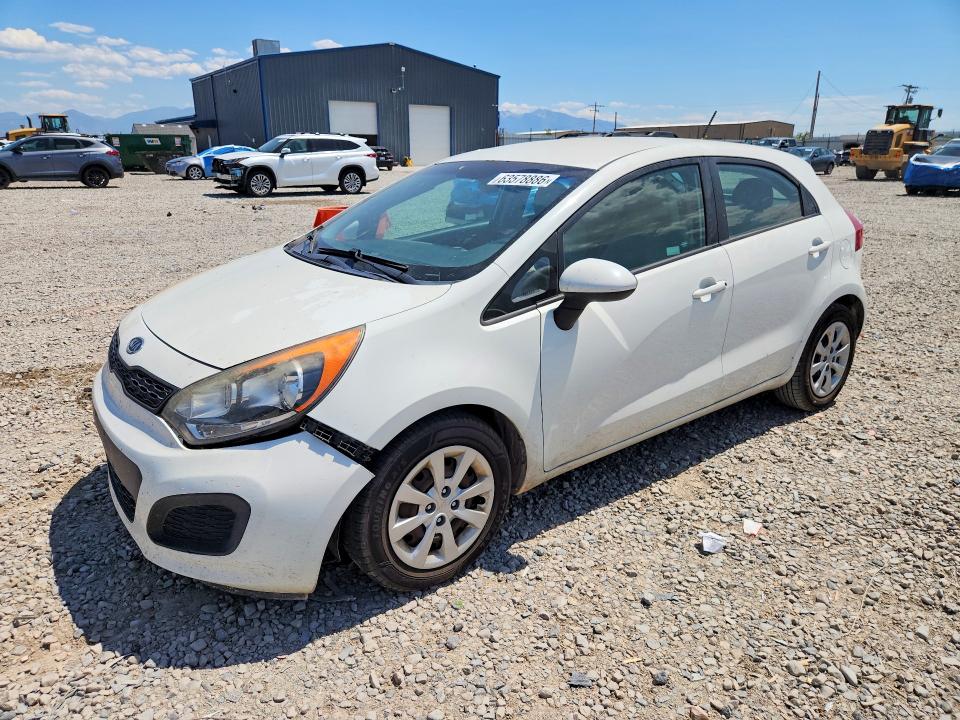 KIA RIO 2013 с VIN KNADM5A36D6110014 - Фото с аукциона