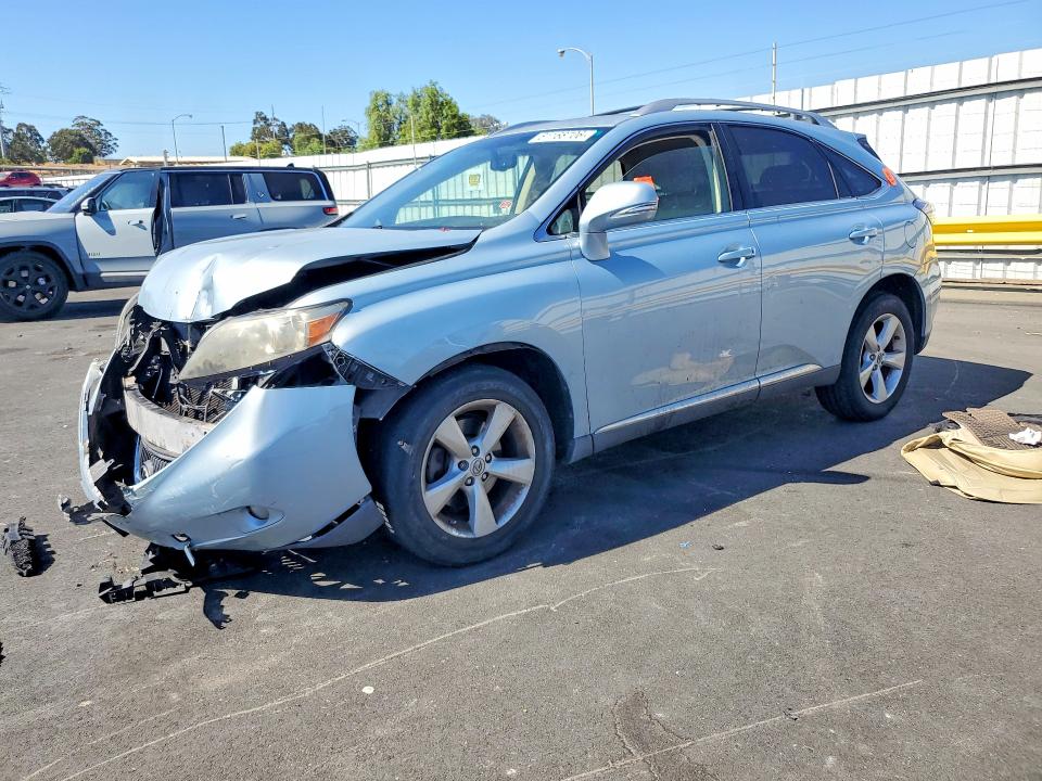 LEXUS RX 2010 with VIN 2T2BK1BA5AC038101 - Photo from auction