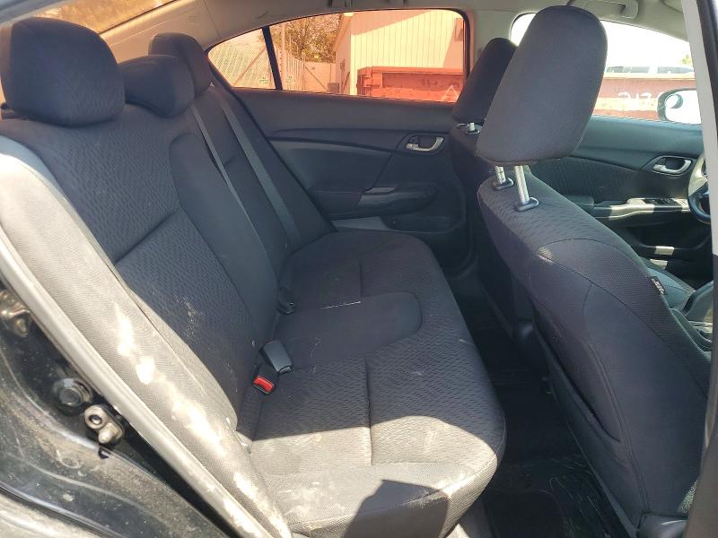 Photo 10 from auction – 2014 HONDA CIVIC with VIN 19XFB2F51EE003667