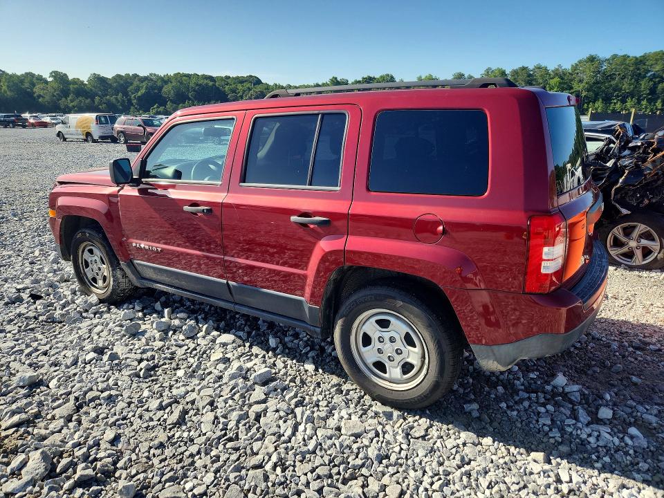 Photo 2 from auction – 2016 JEEP PATRIOT with VIN 1C4NJPBA8GD726225