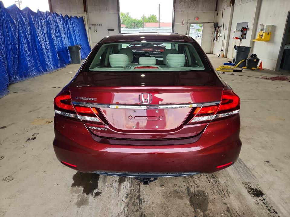 Photo 6 from auction – 2013 HONDA CIVIC with VIN 19XFB2F89DE046775