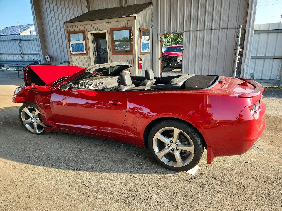 Photo 2 from auction – 2013 CHEVROLET CAMARO with VIN 2G1FC3D39D9113246