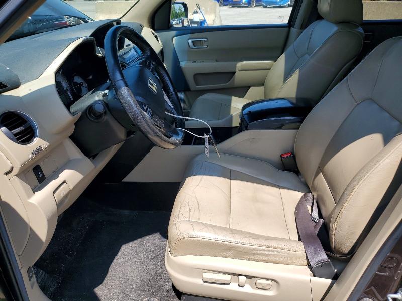 Photo 7 from auction – 2012 HONDA PILOT with VIN 5FNYF4H50CB029416