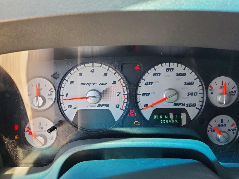 Photo 9 from auction – 2006 DODGE RAM SRT10 with VIN 3D7HA18H86G162050