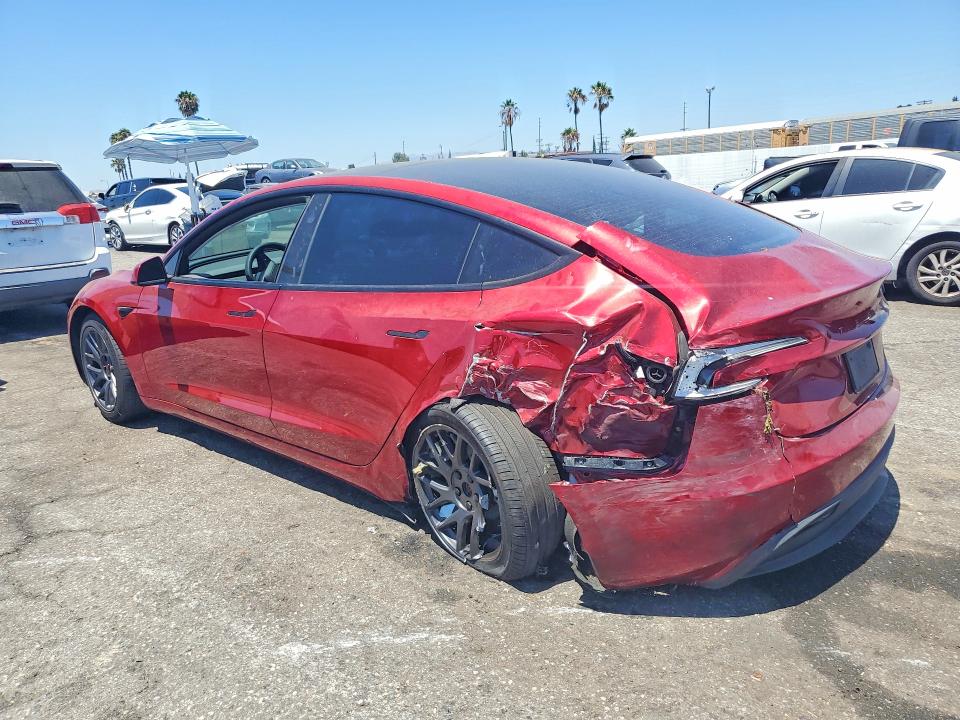 Photo 2 from auction – 2025 TESLA MODEL 3 with VIN 5YJ3E1EA3SF983797