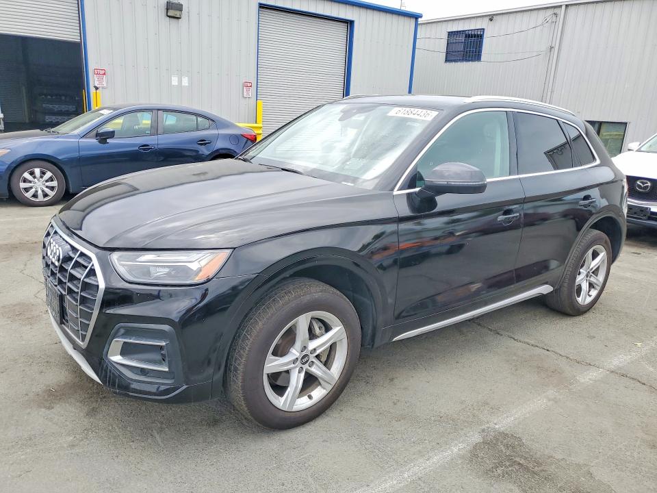 AUDI Q5 2021 with VIN WA1AAAFY9M2009241 - Photo from auction