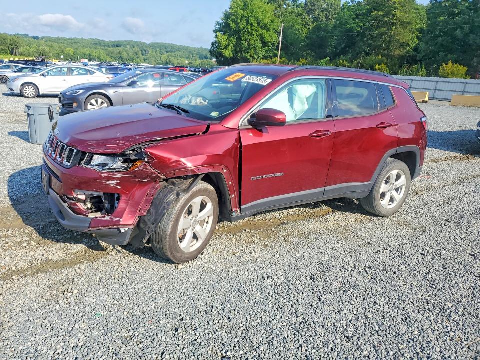 JEEP COMPASS 2020 with VIN 3C4NJDBB8LT241160 - Photo from auction