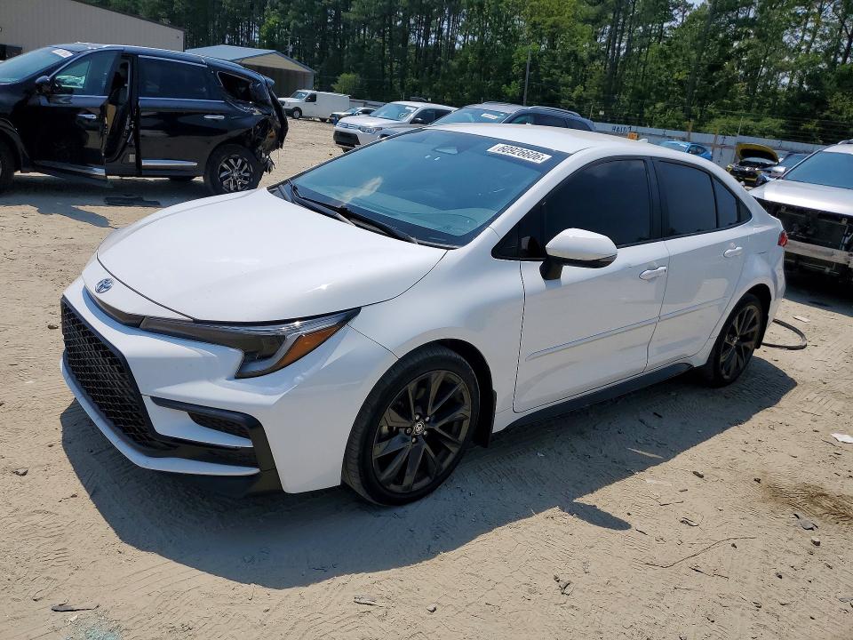 TOYOTA COROLLA 2023 with VIN 5YFS4MCE0PP159855 - Photo from auction