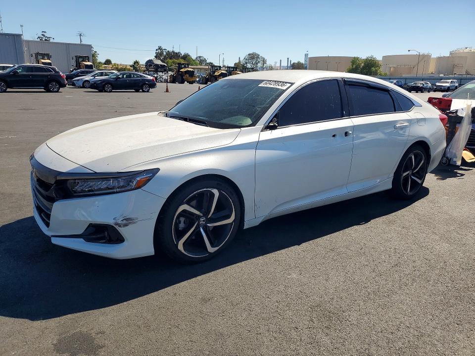 HONDA ACCORD 2022 with VIN 1HGCV1F37NA111007 - Photo from auction