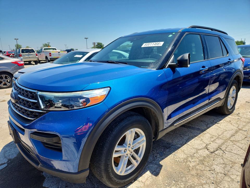 FORD EXPLORER 2020 with VIN 1FMSK8DH1LGB13576 - Photo from auction