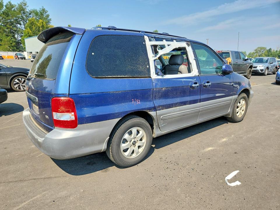 Photo 3 from auction – 2005 KIA SEDONA with VIN KNDUP131256662030